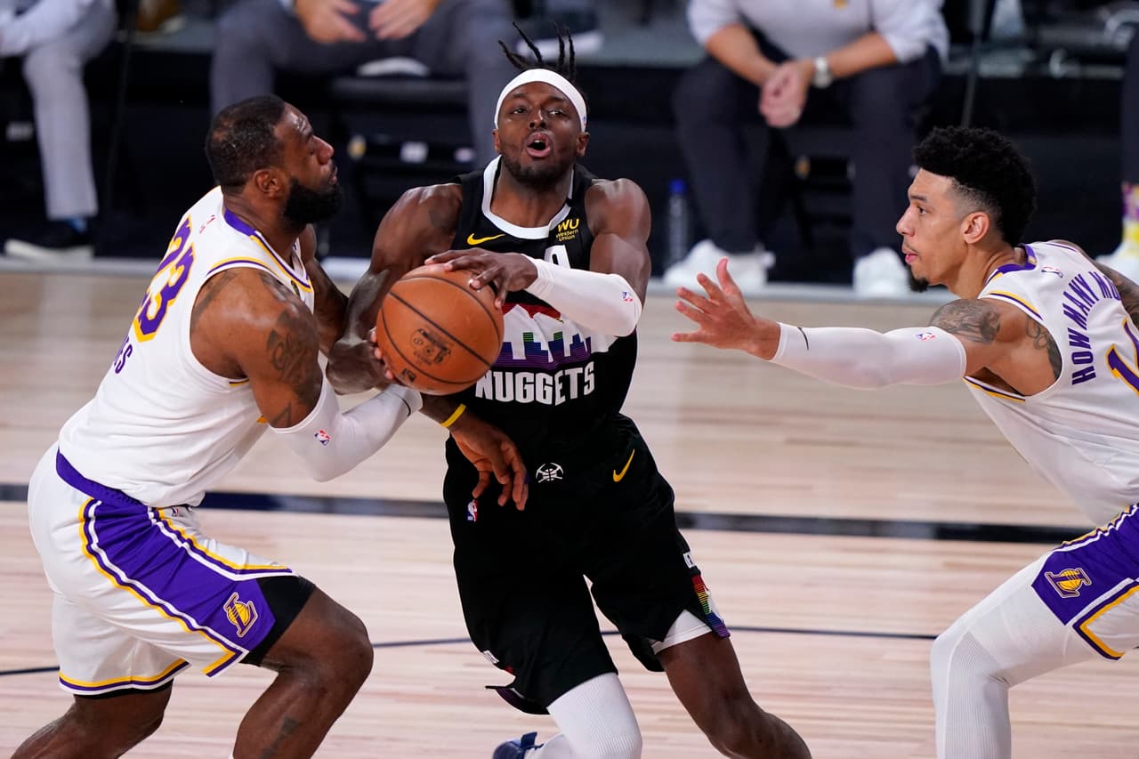 Los Nuggets despiertan en el momento indicado y vencen a los Lakers 106-114 en el juego tres de las finales de conferencia.