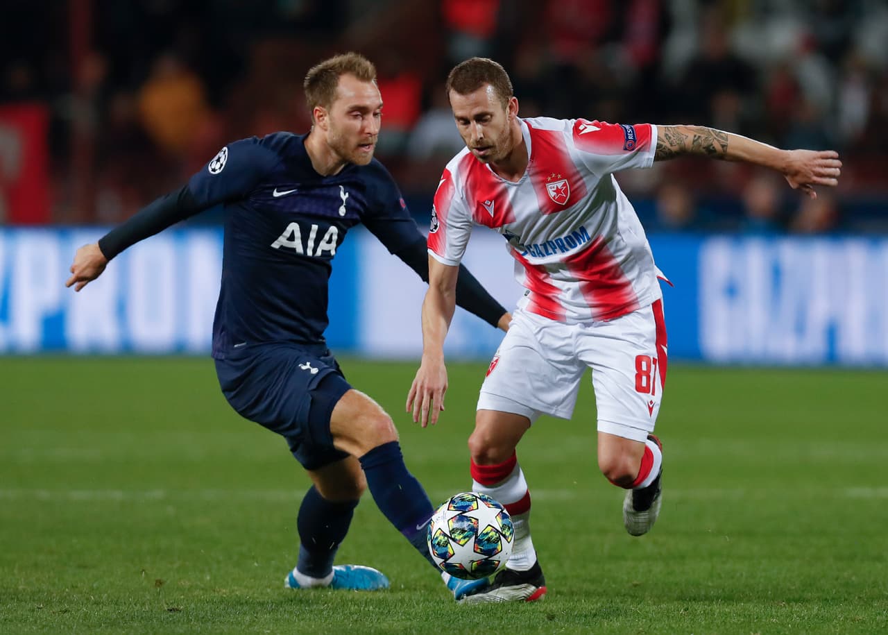 PSG 1-0 Brujas; E. Roja 0-4 Tottenham; Atalanta 1-1 Man. City, Dinamo Zagreb 3-3 Shakhtar.