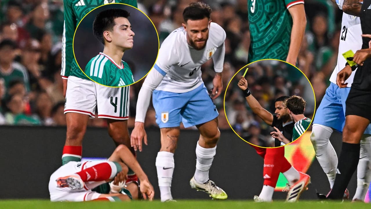 La criminal entrada a Gilberto Mora que el árbitro ni vio