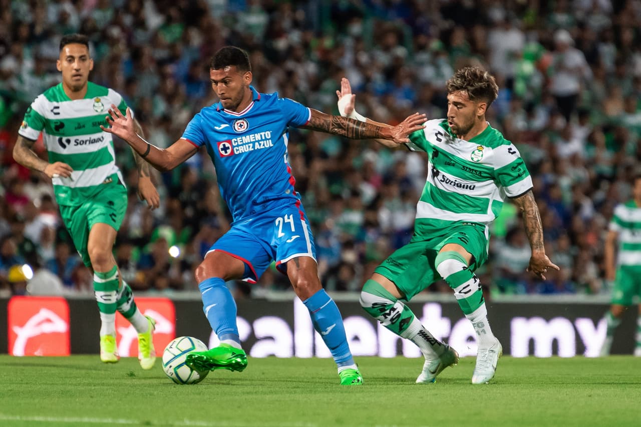 Santos fue contundente y goleó a Cruz Azul que sigue sin enocntrar la regularidad en el Apertura 2022.
