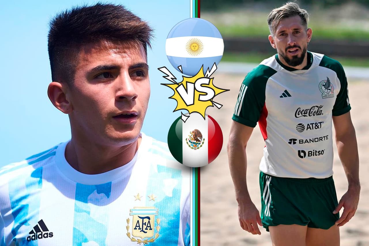 Thiago Almada aparece como una de las posibles soluciones en ataque de Argentina para el duelo de este sábado ante el México de Héctor Herrera.