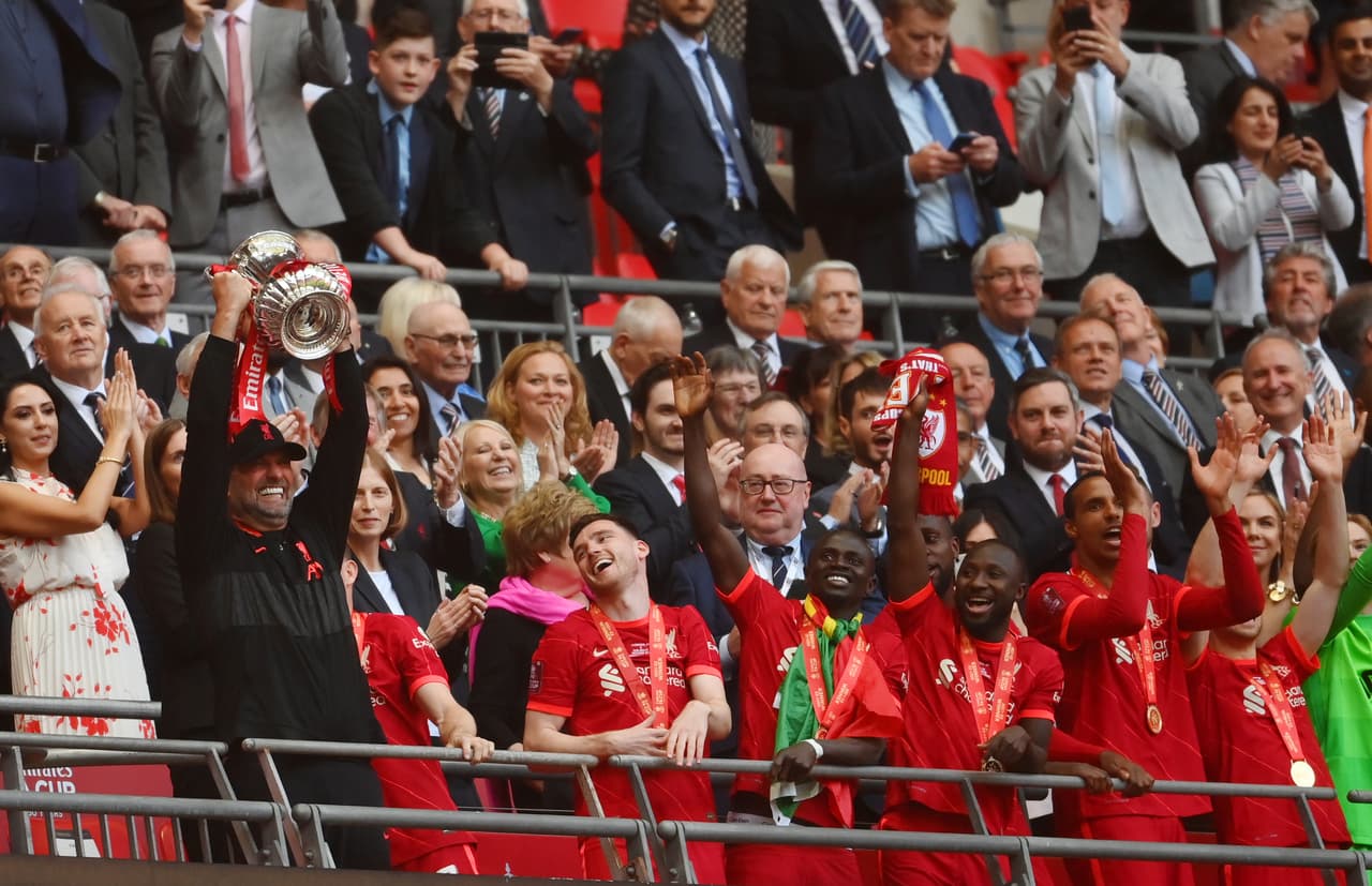 ¡Liverpool, campeón de la FA Cup! Así celebran los Reds el octavo título de su historia.