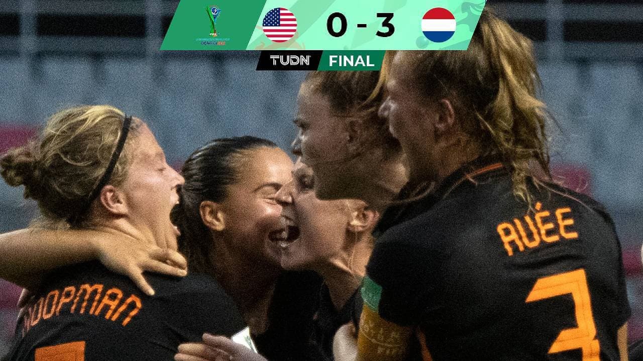 Países Bajos golea a Estados Unidos en el Mundial Femenil Sub-20