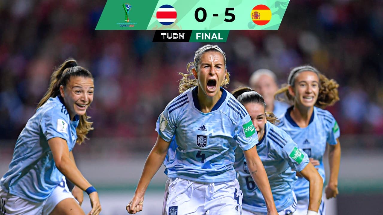España golea y elimina a las anfitrionas en el Mundial Femenil Sub-20