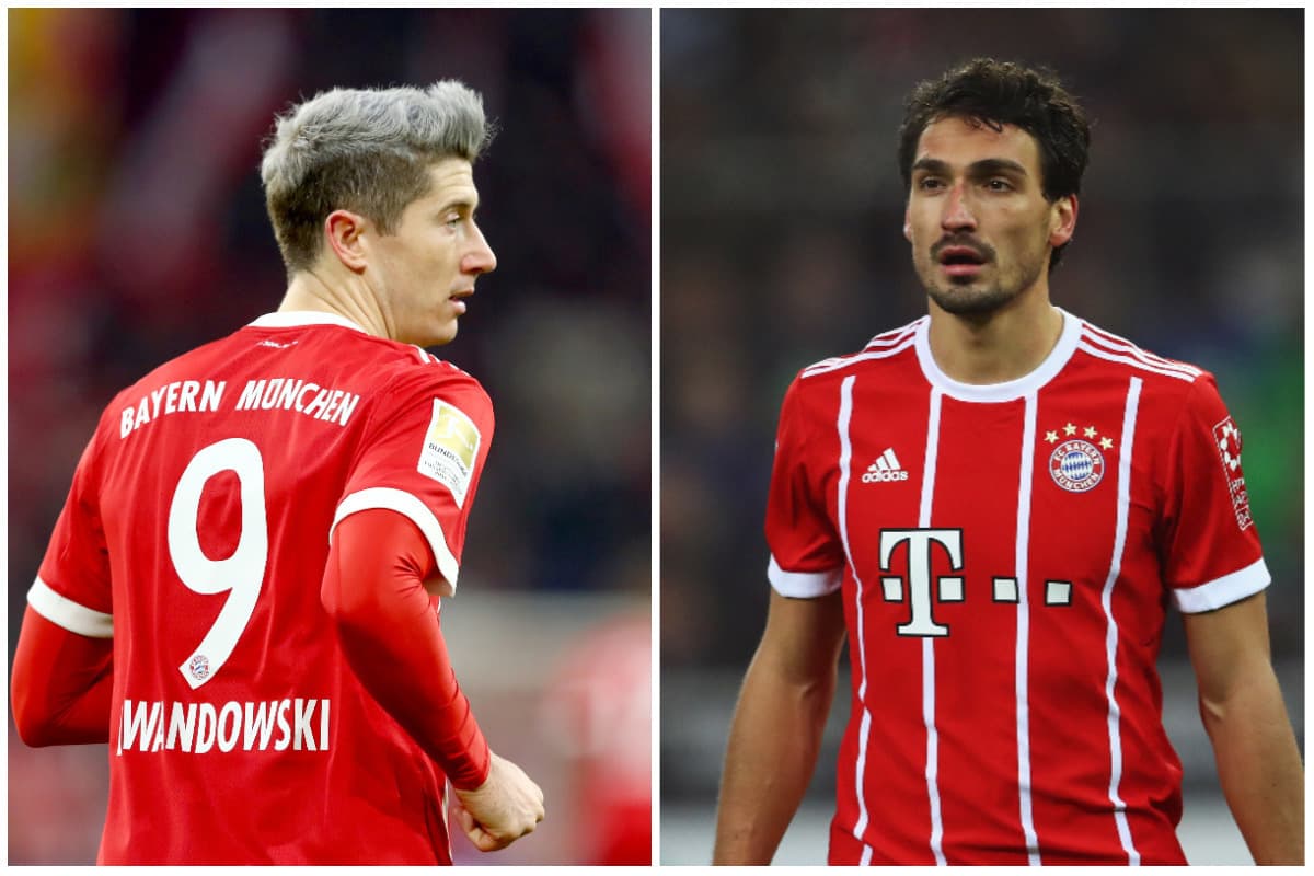 Se calentaron los ánimos, Hummels y Lewandowski se pelean en entrenamiento del Bayern