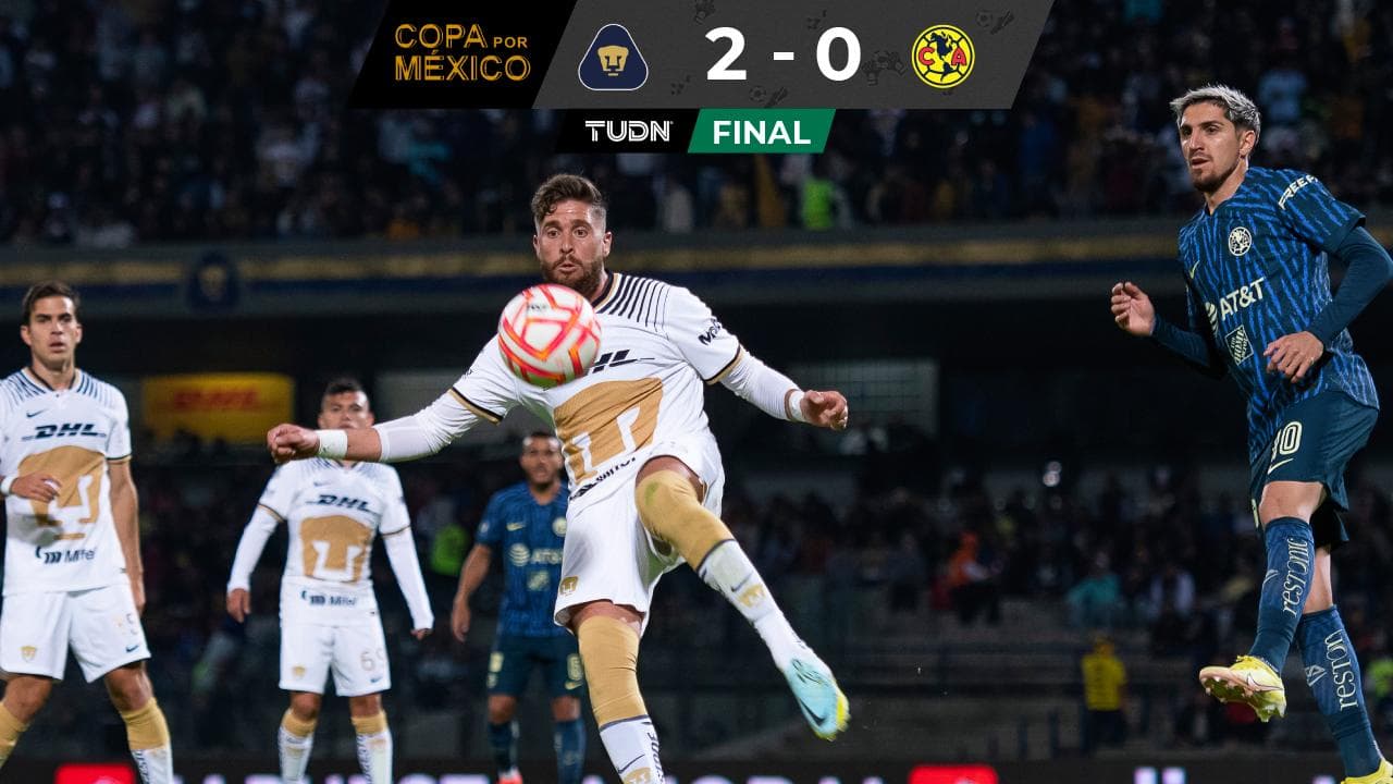 Pumas vs. América RESUMEN por la Copa Sky 2022: Los universitarios se quedan con el Clásico