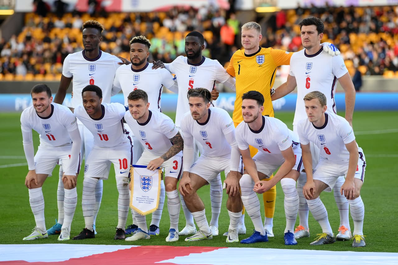 Inglaterra e Italia empataron sin goles en el Molineux Stadium, casa del Wolverhampton.