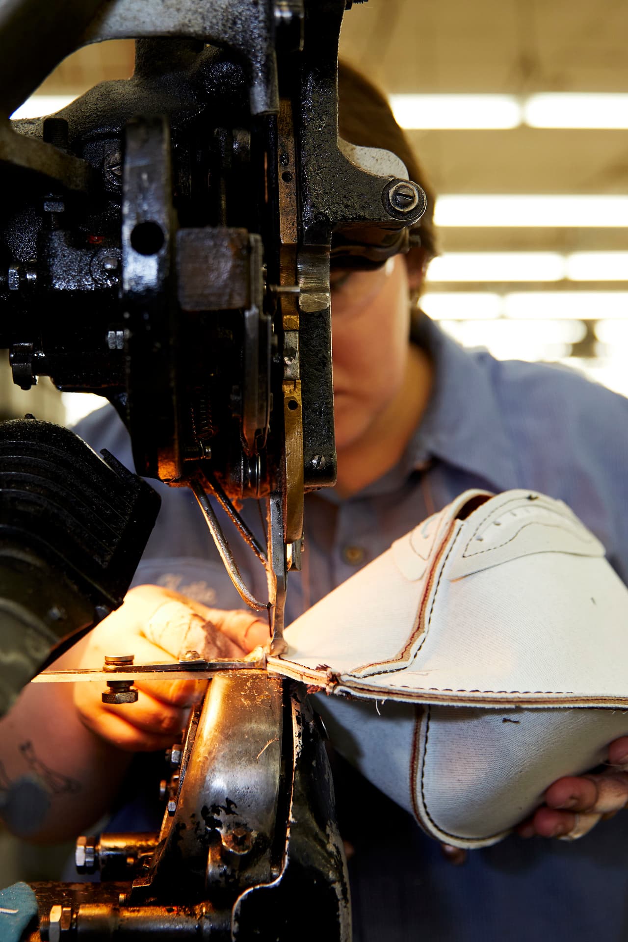 Los balones oficiales para el Super Bowl LII de la NFL se fabrican en Ada, Ohio.