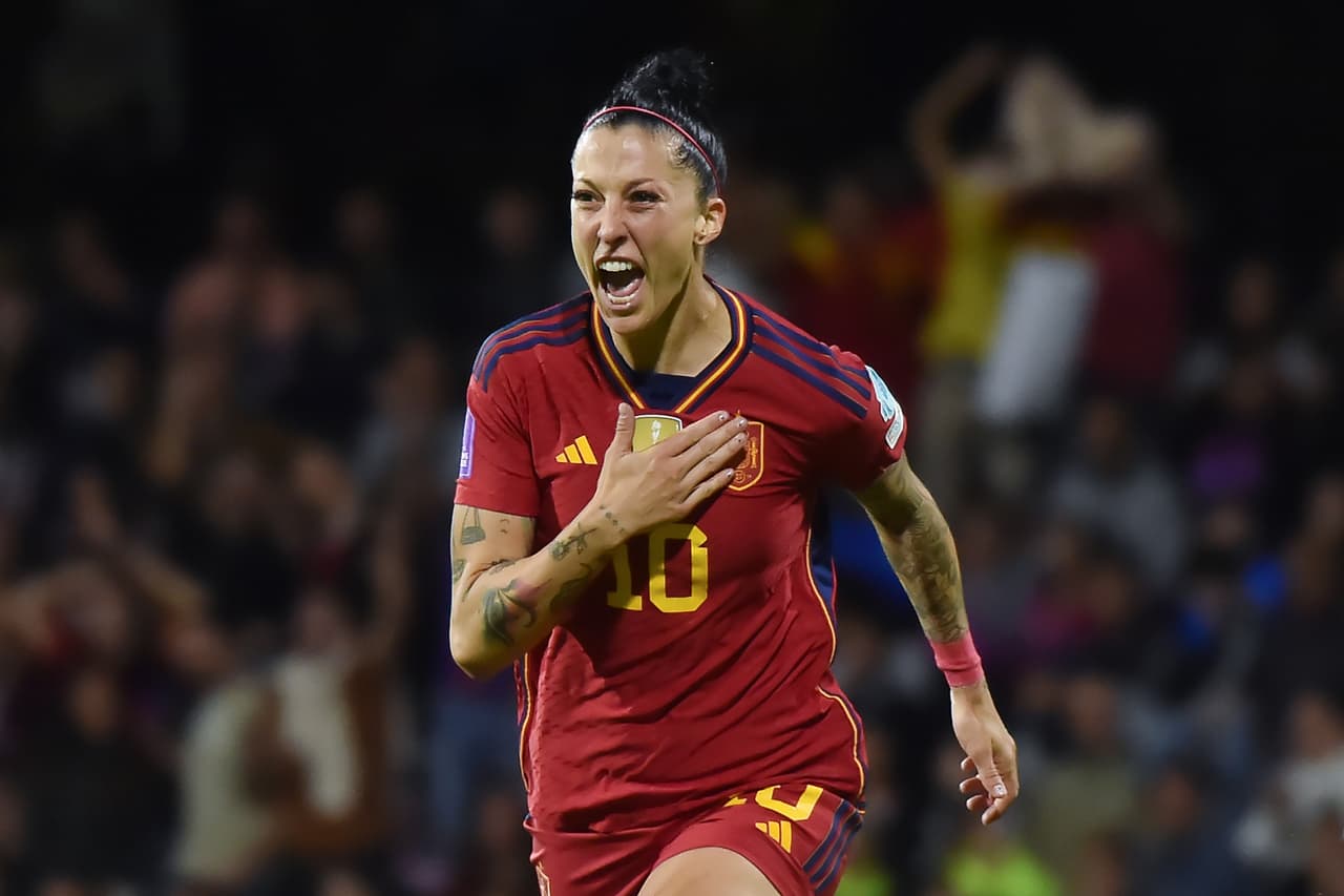Jennifer Hermoso anota con España y asegura que "he vuelto a disfrutar del futbol"