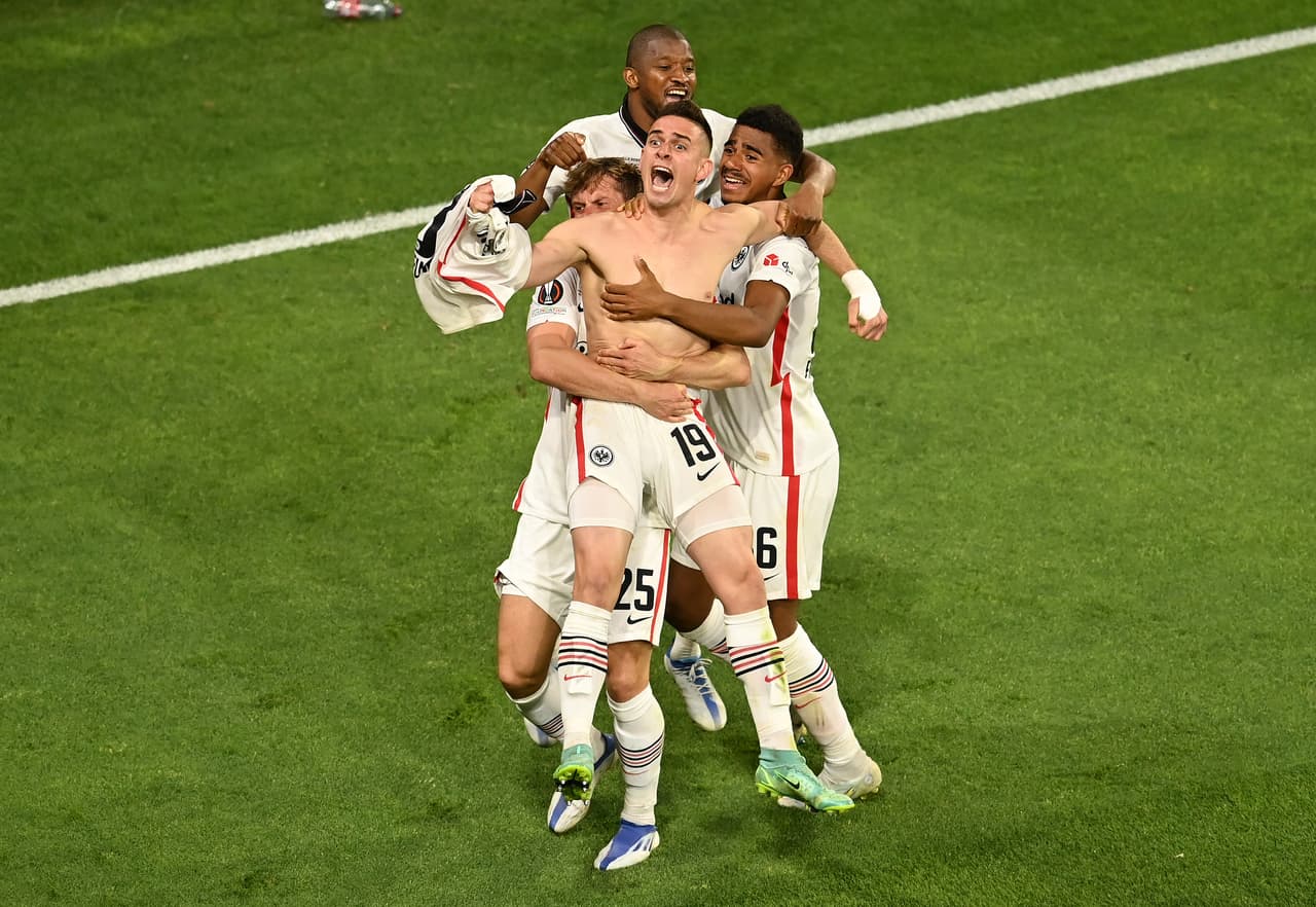 Rafael Santos Borré tras ganar la Europa League: "Había soñado con una noche histórica"