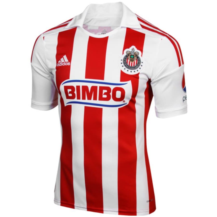 Club Deportivo Guadalajara Mexico Soccer Jersey Bimbo Chivas 