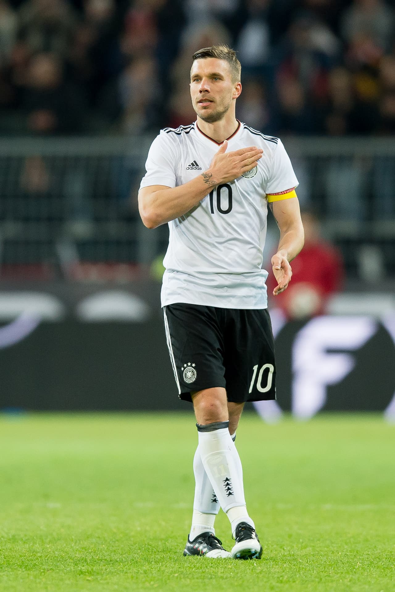 Se retiró este año en un amistoso contra Inglaterra. Metió un golazo.