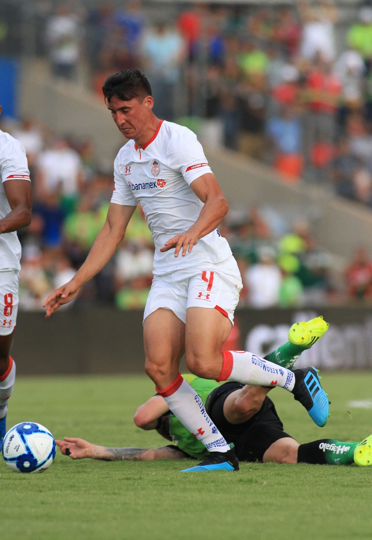 Adrián Mora, de Deportivo Toluca.