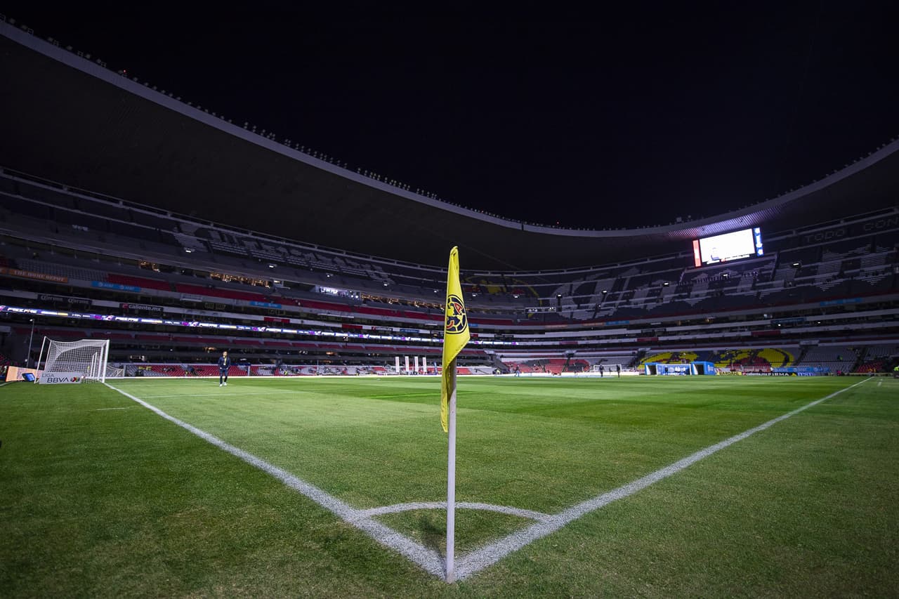 Así lucía el Coloso de Sanra Úrsula horas antes del comprmiso de la Jornada 4.