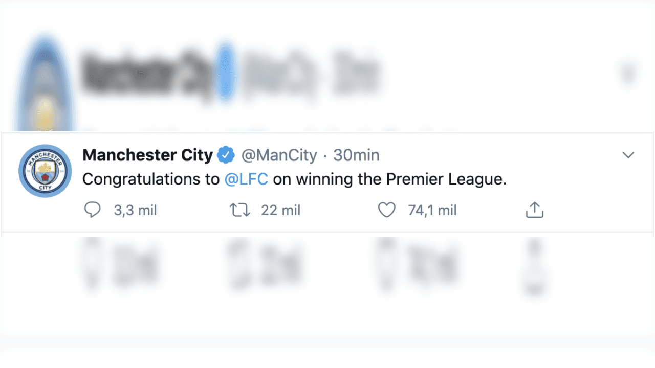 Desde LeBron James, hasta los clubes de la Premier League se tomaron un tiempo para felicitar al nuevo campeón de Inglaterra.