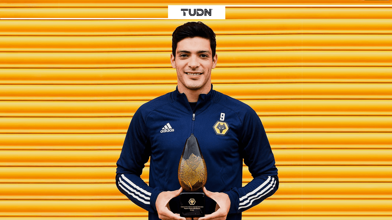 Los Wolves eligen a Raúl Jiménez como el mejor jugador del equipo