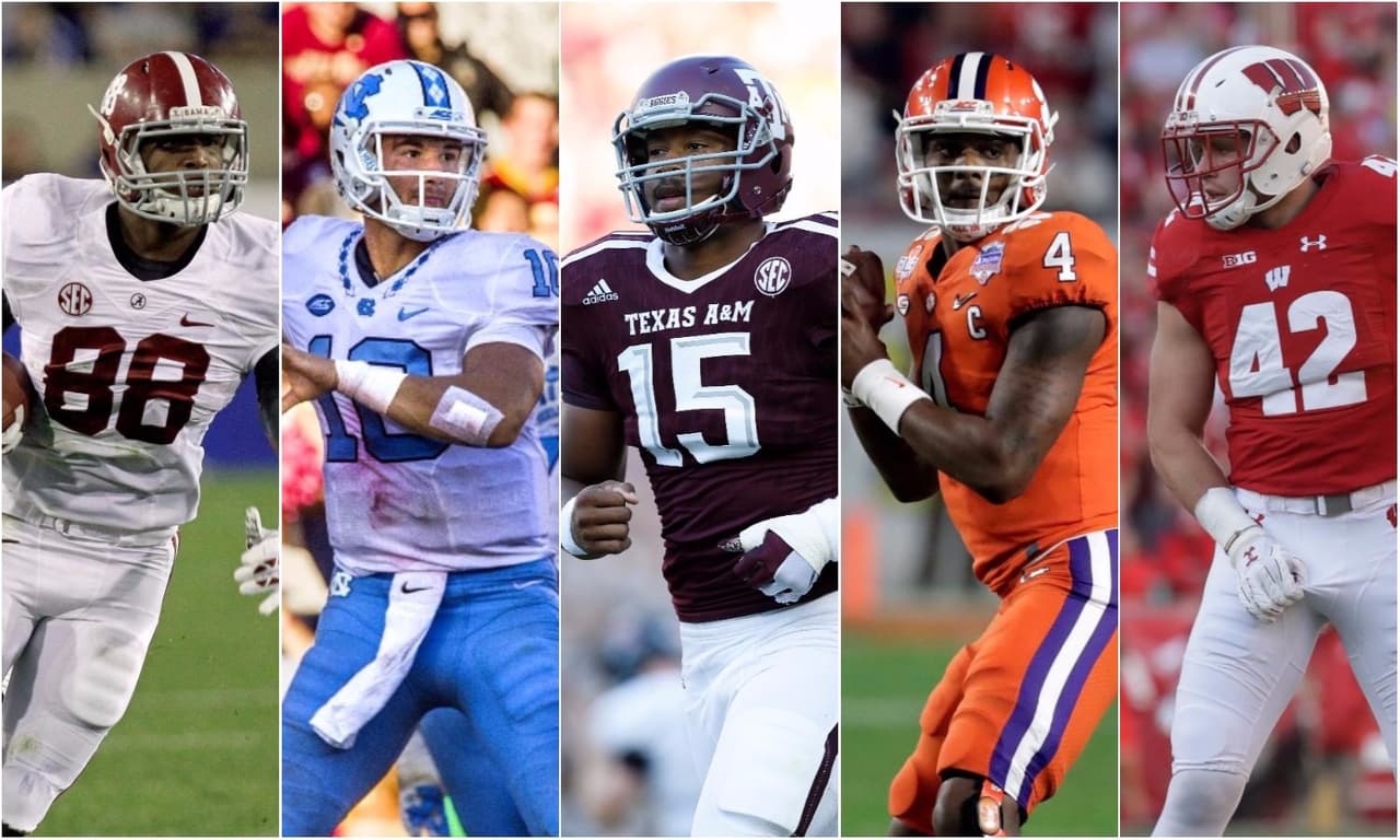 Ellos son los jugadores top que seguramente se irán en las primeras rondas del draft en Philadelphia, según el análisis del experto Gil Brandt.