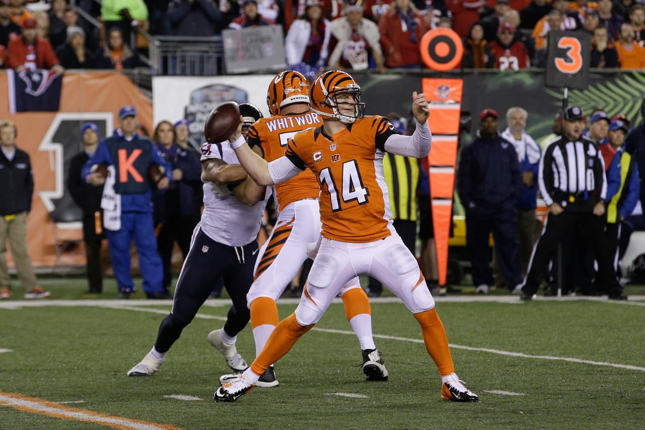 Los Bengals perdieron el invicto en casa ante los Texans por 10-6, checa las mejores tomas de este duelo.