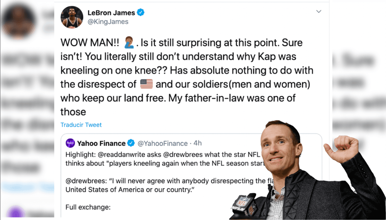 Así reaccionó el mundo ante lo que opina el QB sobre los jugadores que se hincan durante el himno de Estados Unidos.