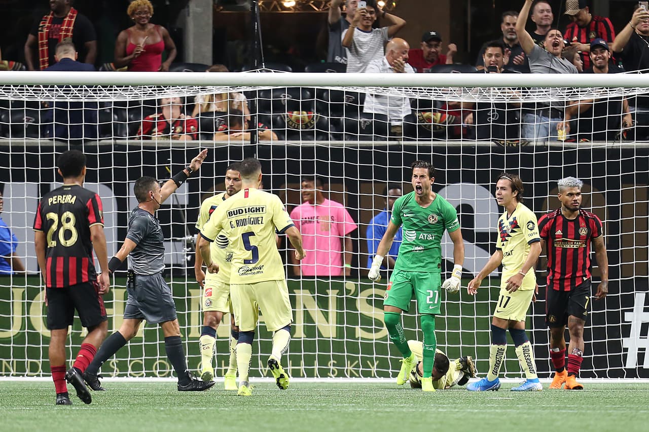 Óscar Jiménez trabajó muy duro y esperó por esta oportunidad con el América en la Campeones Cup contra Atlanta United.