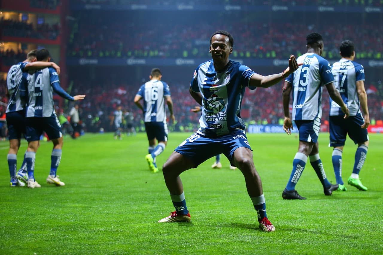 Pachuca goleó al Toluca en el Estadio Nemesio Diez por 1-5 en la Final de ida del Apertura 2022 de la Liga MX.