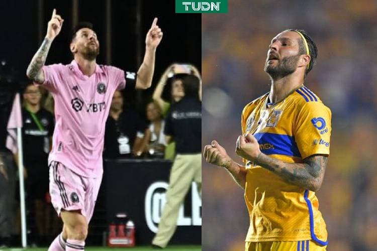 Messi vs. Gignac, duelo estelar de Leagues Cup 2024