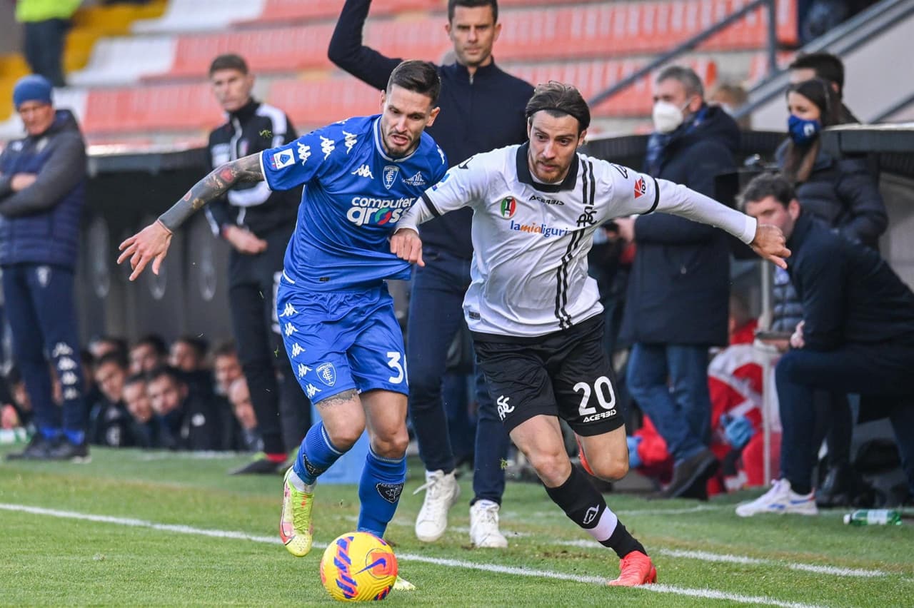 Spezia y Empoli repartieron puntos tras empatar 1-1 durante la jornada dominical en la Serie A. Marchizza y Nikolaou fueron los anotadores de la tarde y, con este resultado, ambos equipos se alejan del descenso.