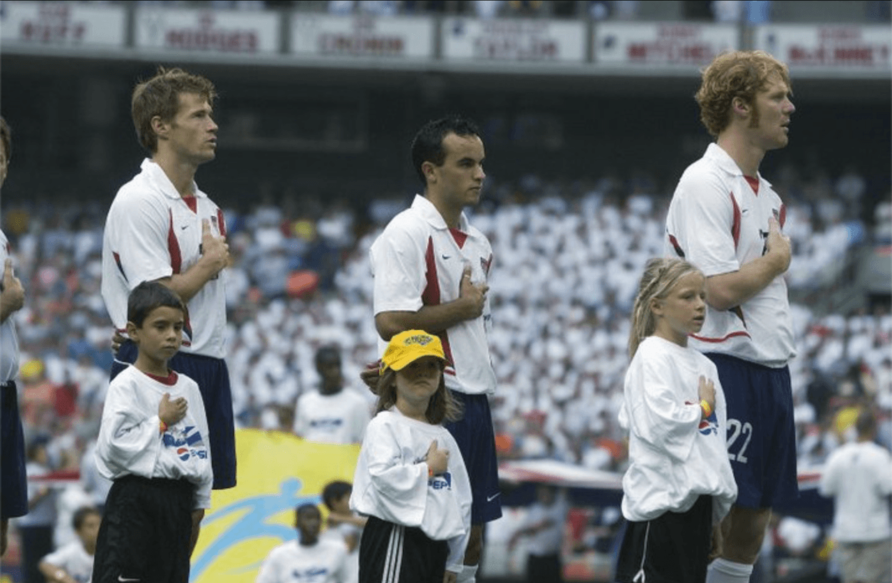 En 2002 cambiaron el formato, MLS All-Stars se enfrentaron ante la selección estadounidense de futbol. All-Stars se llevó el partido 3-2.