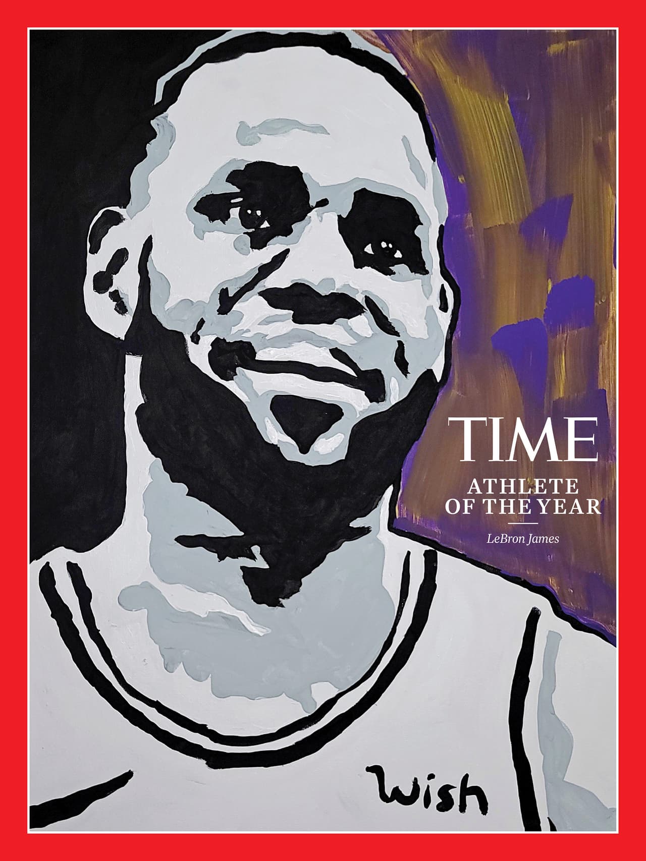 La revista TIME nombró a LeBron James como el Atleta del Año.