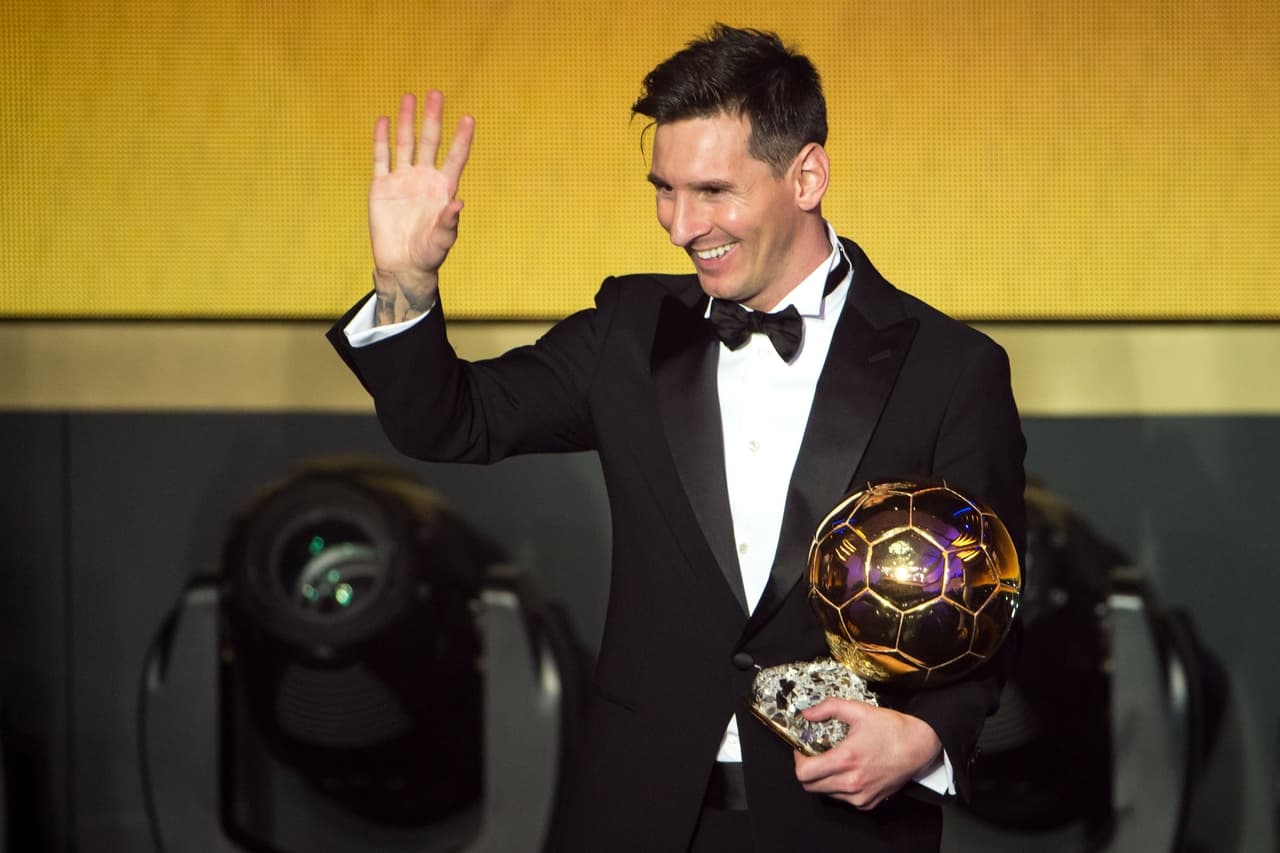Messi lidera el palmarés del Balón de Oro