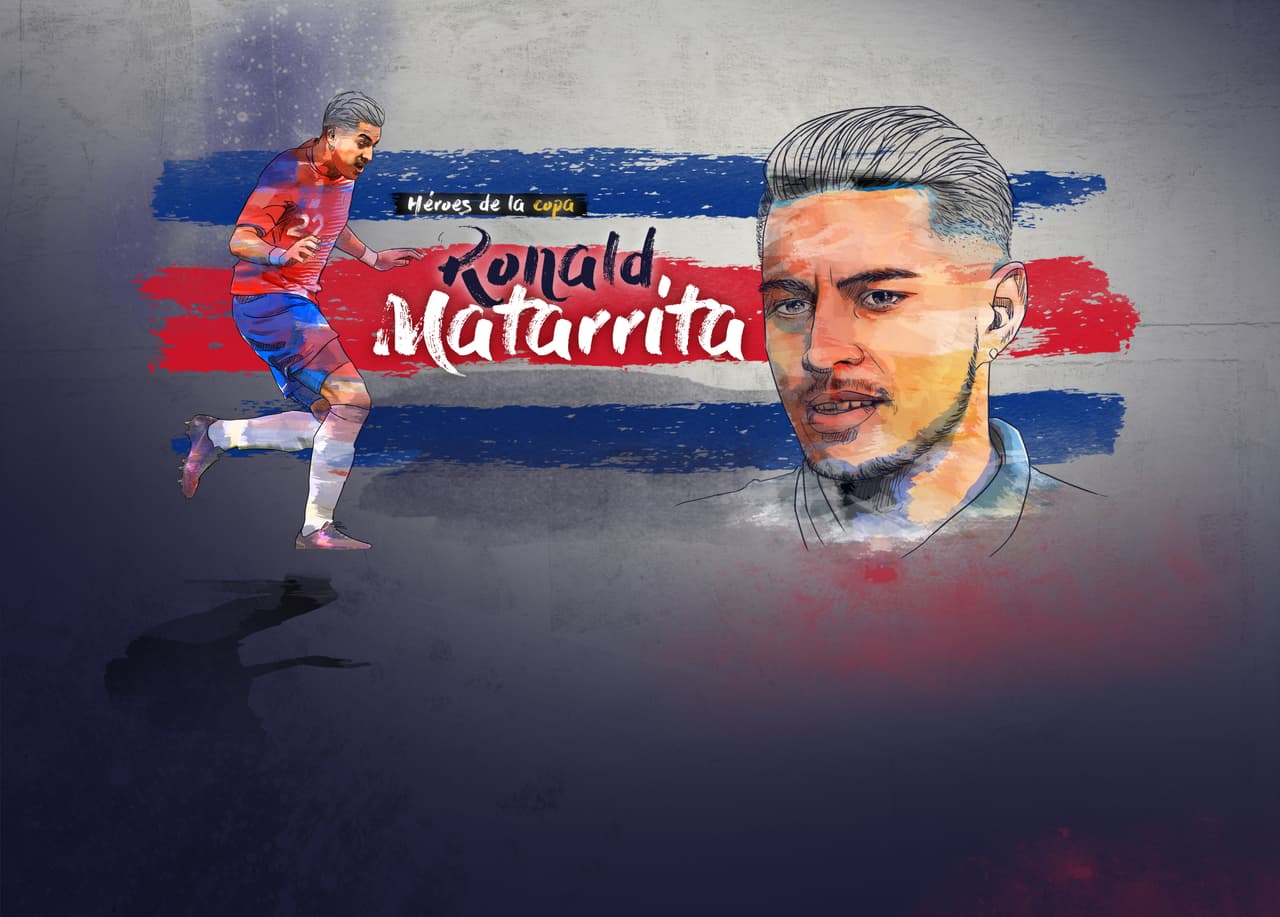 Ronald Matarrita Gold Cup Soccer Player