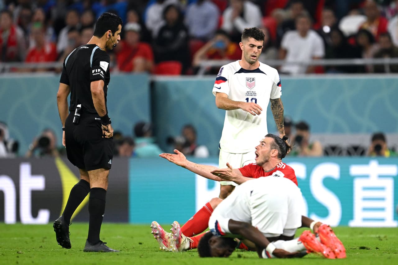 Gareth Bale se convirtió en la imagen que evitó la derrota de Gales ante el Team USA tras un cobro de penalti en el debut de ambas escuadras en Qatar 2022.