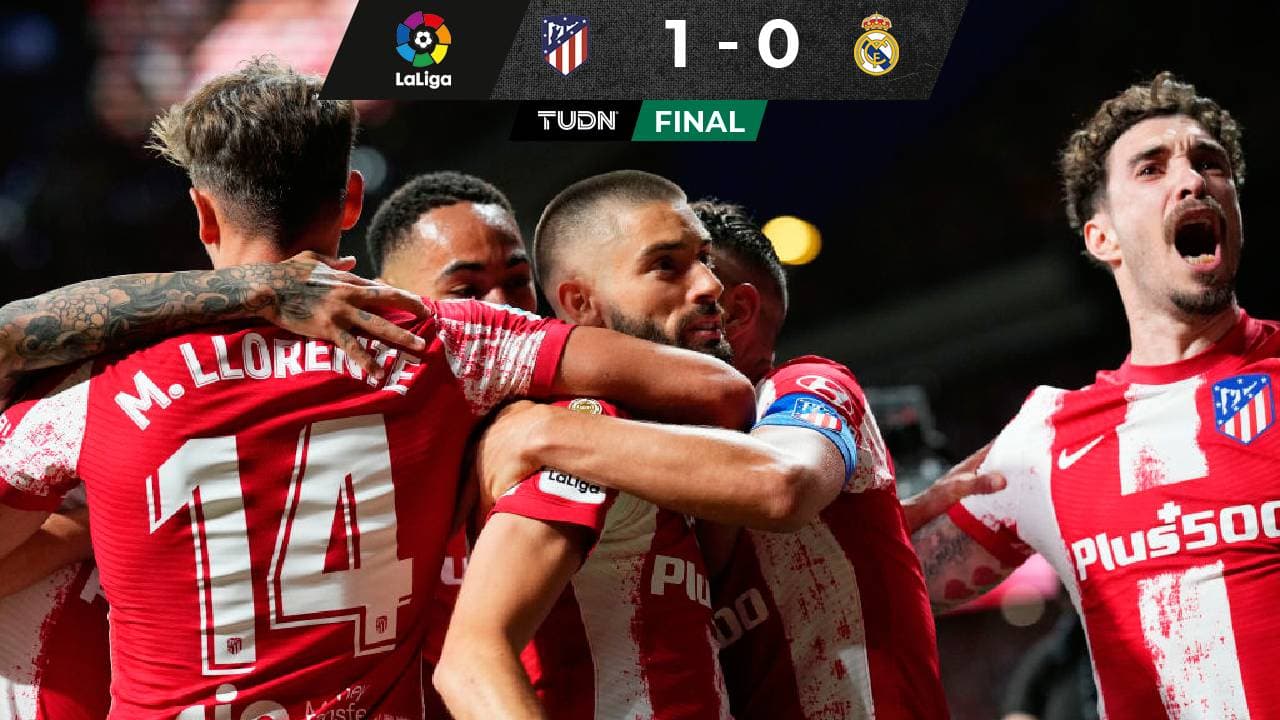 Atlético venció en el derbi a un Real Madrid con muchos suplentes