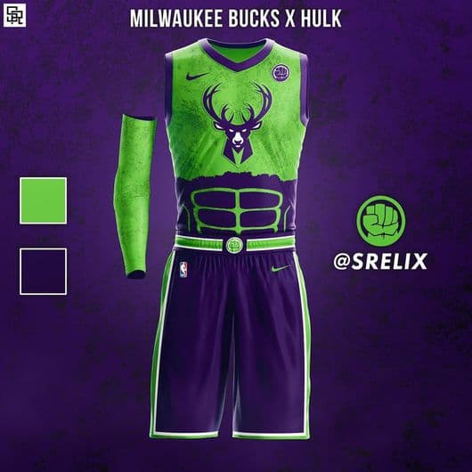 Milwaukee Bucks = Hulk