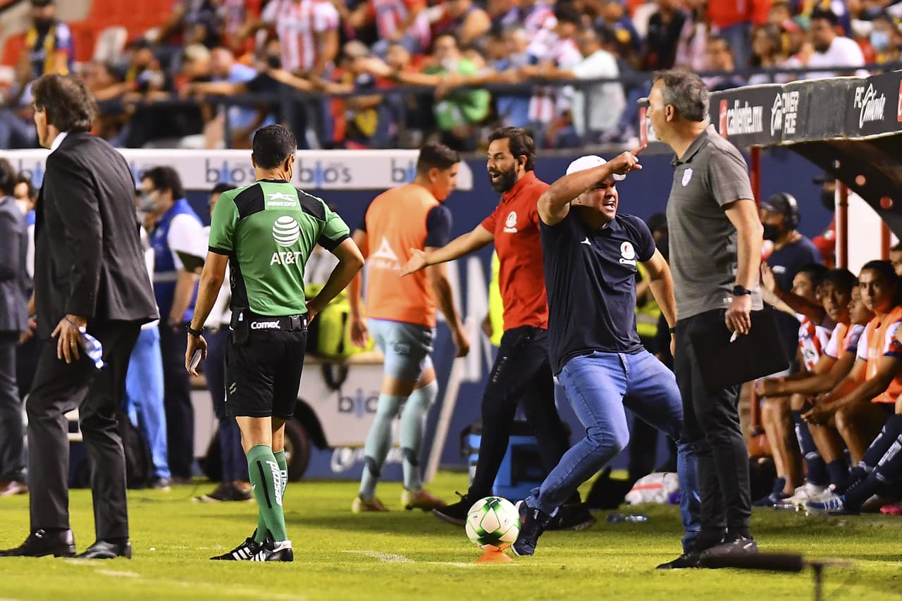 Atlético de San Luis le empató de último minuto (2-2) a Pachuca en la ida de los Cuartos de Final.