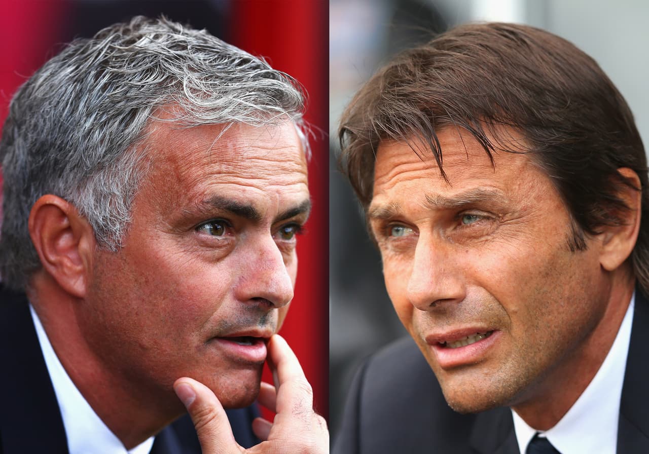 Antonio Conte niega haber faltado al respeto a José Mourinho
