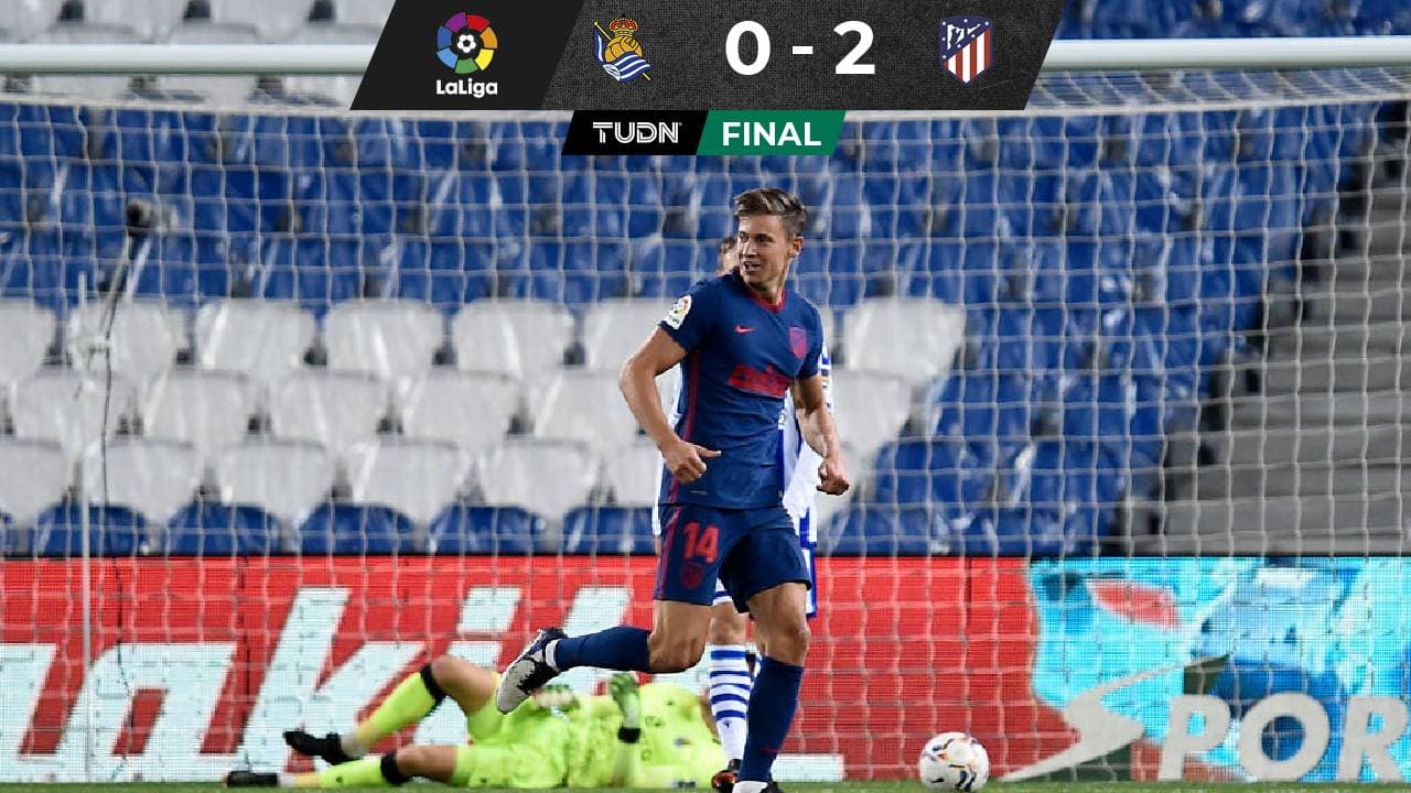 Atlético de Madrid venció a Real Sociedad y sigue líder en LaLiga