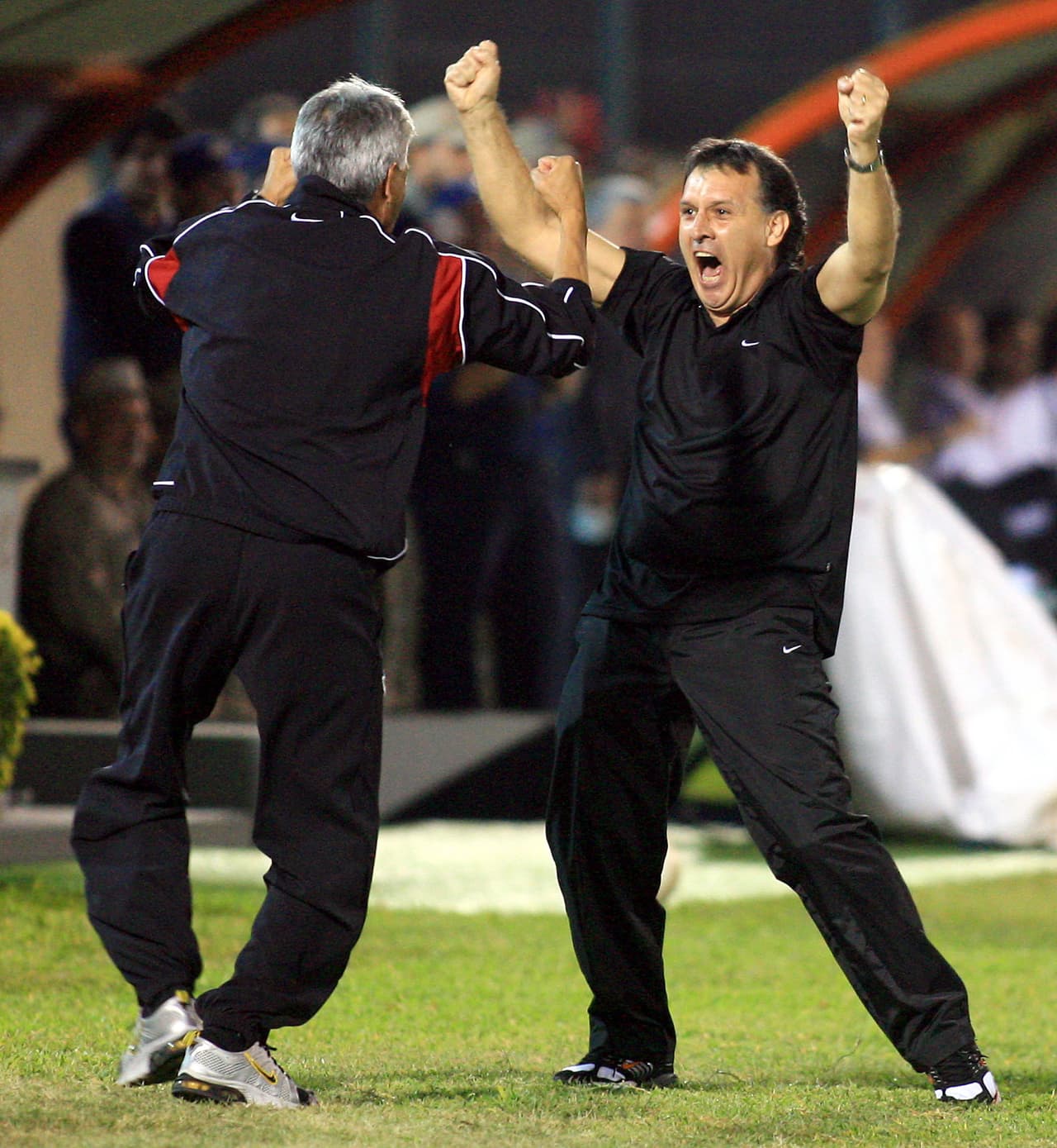 La carrera grande de Gerardo Martino como entrenador comenzó a forjarse en Paraguay, donde fue campeón de liga con los equipos de Libertad (en 2002, 2003 y 2006) y Cerro Porteño (en 2004). | Fotografía: Reuters