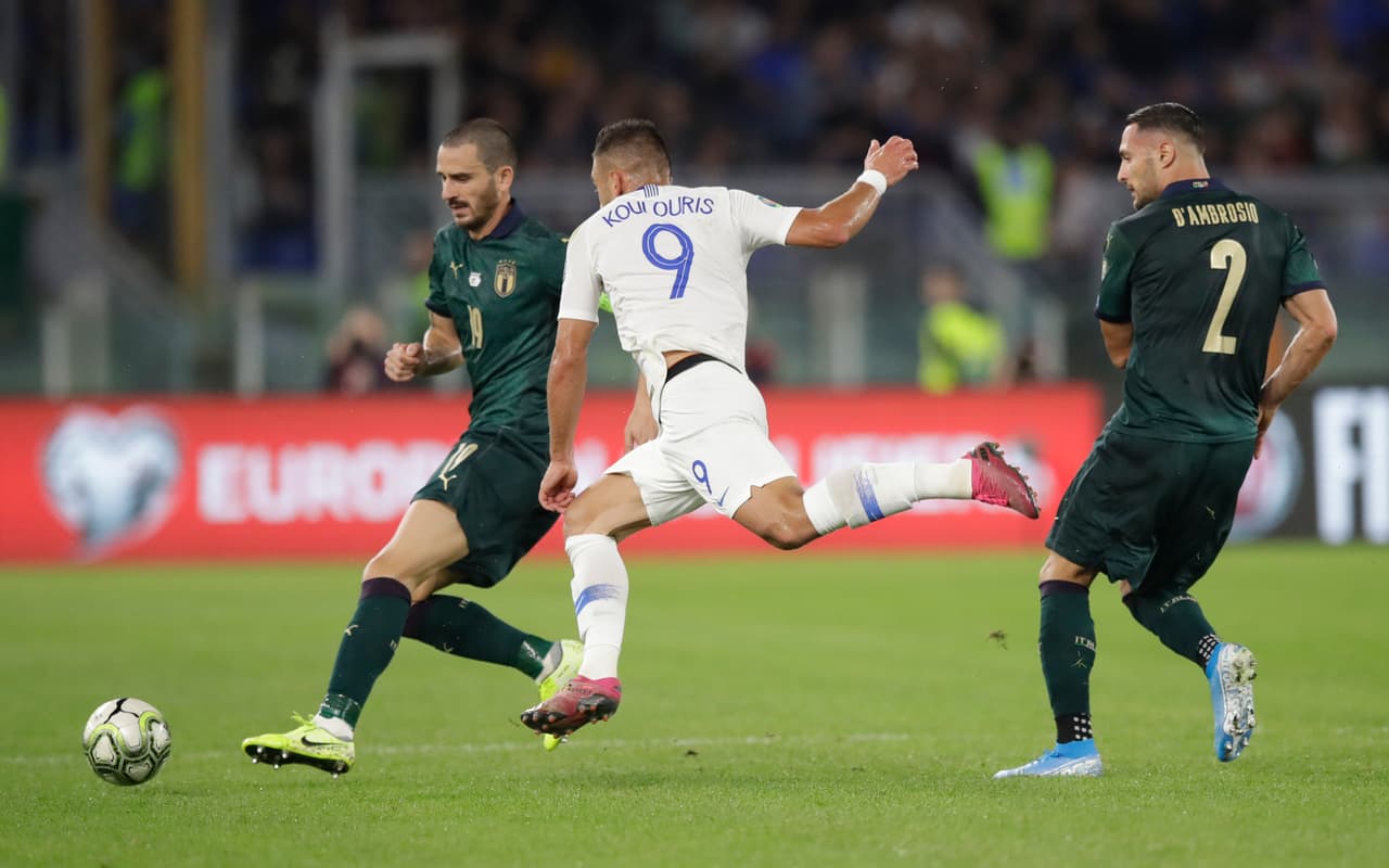 La primera y última vez que Grecia le ganó a Italia fue en marzo de 1972 en el segundo enfrentamiento entre ambas selecciones.