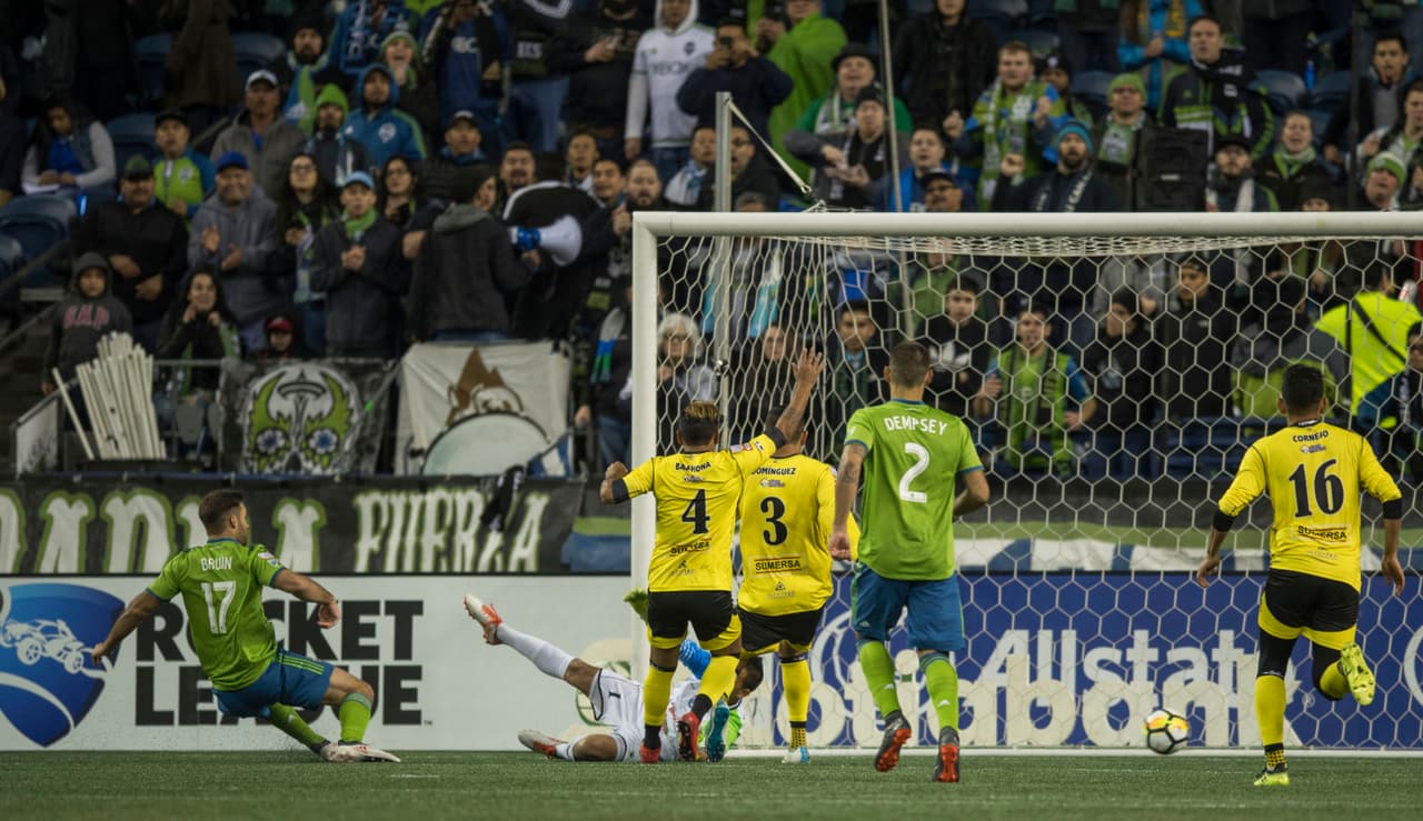 Sin embargo, a penas a los dos minutos del complemento, Will Bruin se enrcargó de poner el 1-0 a favor de los Sounders.