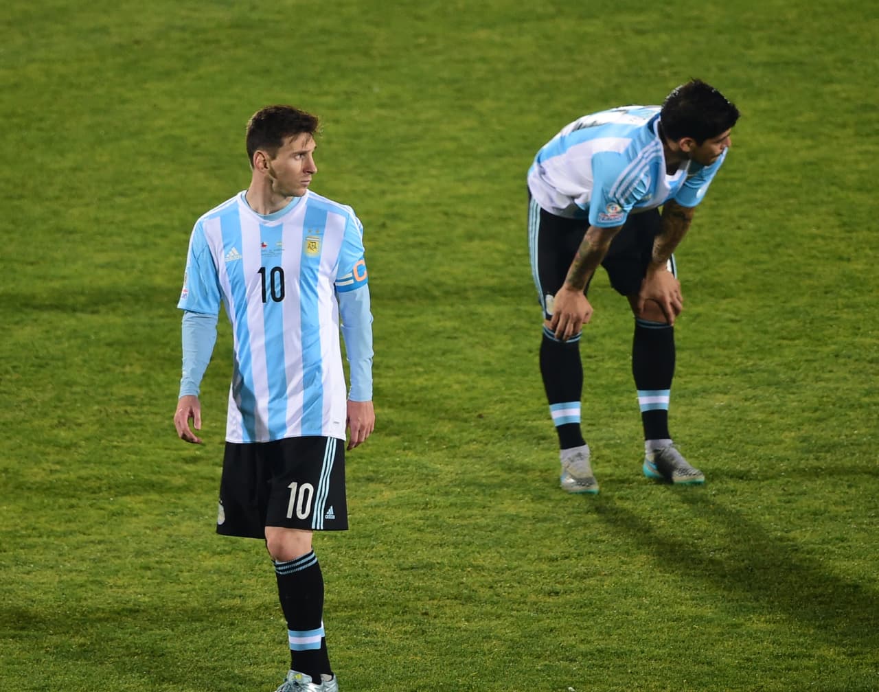 La tristeza de Messi