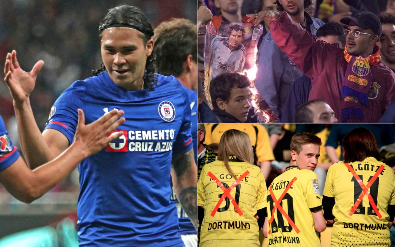 En el fútbol, del amor al odio solo hay un paso y eso queda demostrado con las expresiones de los fanáticos a los jugadores cuando cambian a un equipo en acciones que consideran una traición.