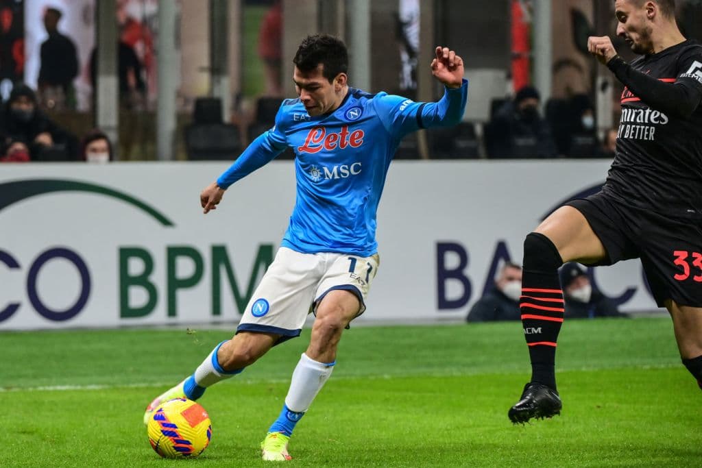 Napoli, con gol de Elif Elmas, se impone al Milan 1-0 en la fecha 18 de la Serie A. El mexicano Hirving Lozano fue titular durante el encuentro.