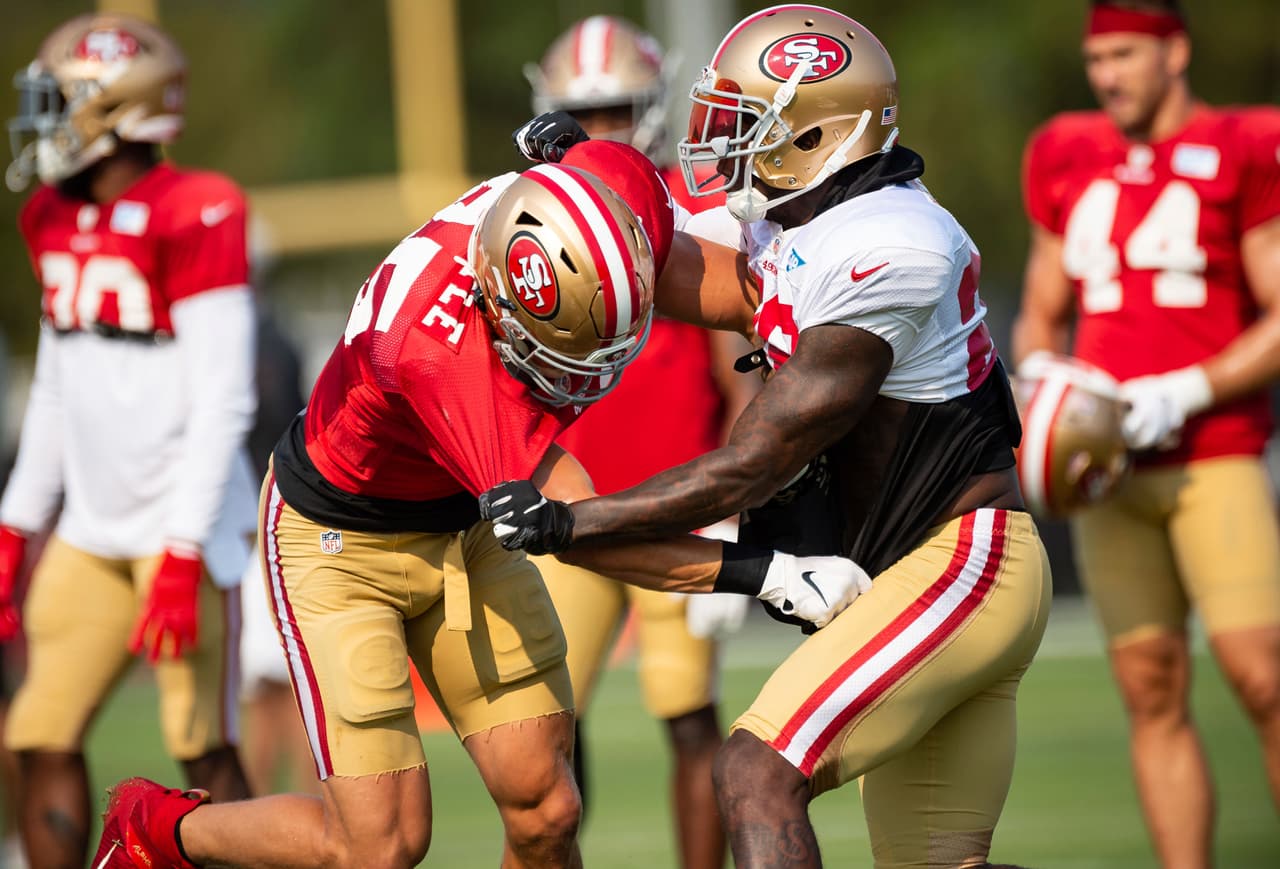 <b>San Francisco 49ers</b>
<br>Este equipo es el más estructurado de la liga y cuenta con una de la ofensiva más fuerte de la liga, pues el coach Kyle Shanahan se ha encargado de ello. Sin problemas podrían volver a llegar al Super Bowl.