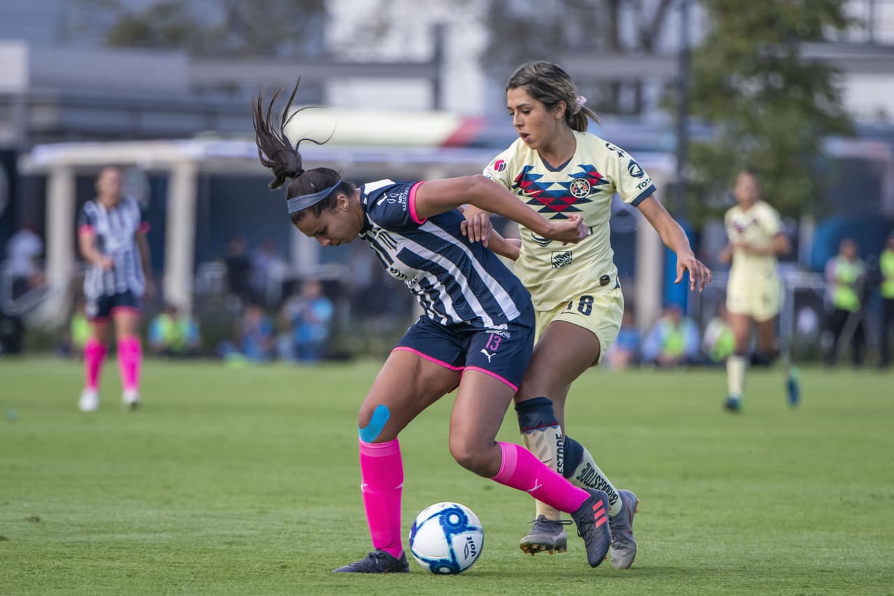 Con goles de Aylin Avilez y Marcela Valera, Monterrey rescata el empate luego de ir abajo en el marcor 2-0.