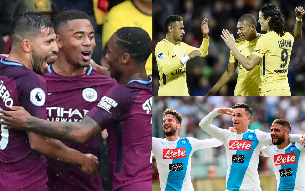 Un goleador es determinante, pero que haya tres jugadores que en el ataque de un equipo sean un peligro son una pesadilla: los mejores tridentes en lo corrido de la temporada (15 de diciembre).