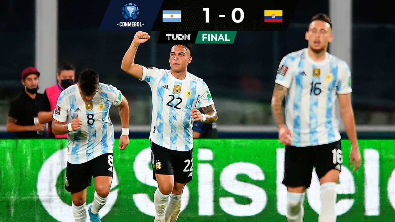 Eliminatorias Conmebol Argentina 1-0 Colombia: Jugadas, goles y resultado