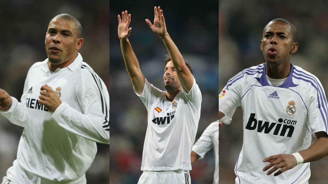 Muchas estrellas del fútbol mundial han pasado por la delantera del poderoso Real Madrid. Acá los últimos 11 que estuvieron y llegaron en las temporadas de 2006 a 2008, antes de la llegada del portugués en 2009.