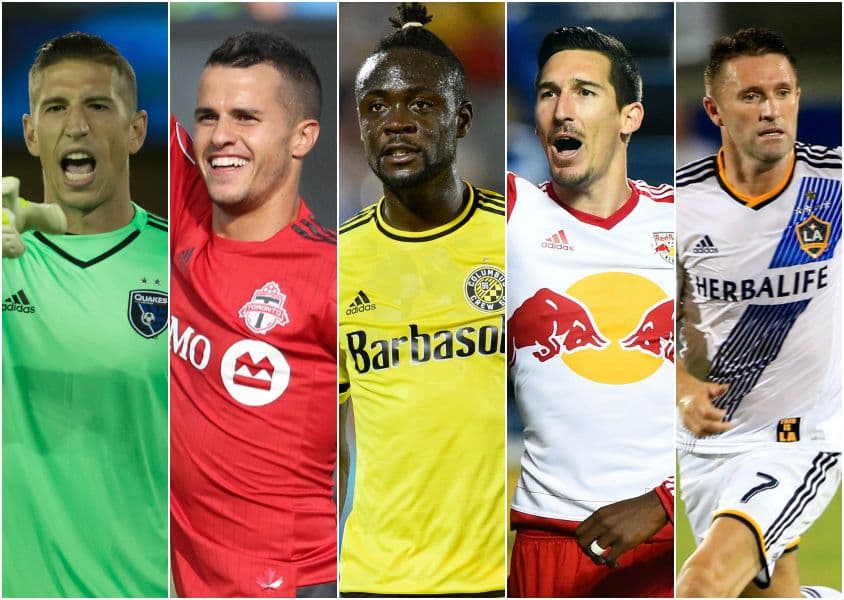 Giovinco, Keane, Kljestan, Kamara y Bingham, nominados al Jugador del Mes de la MLS