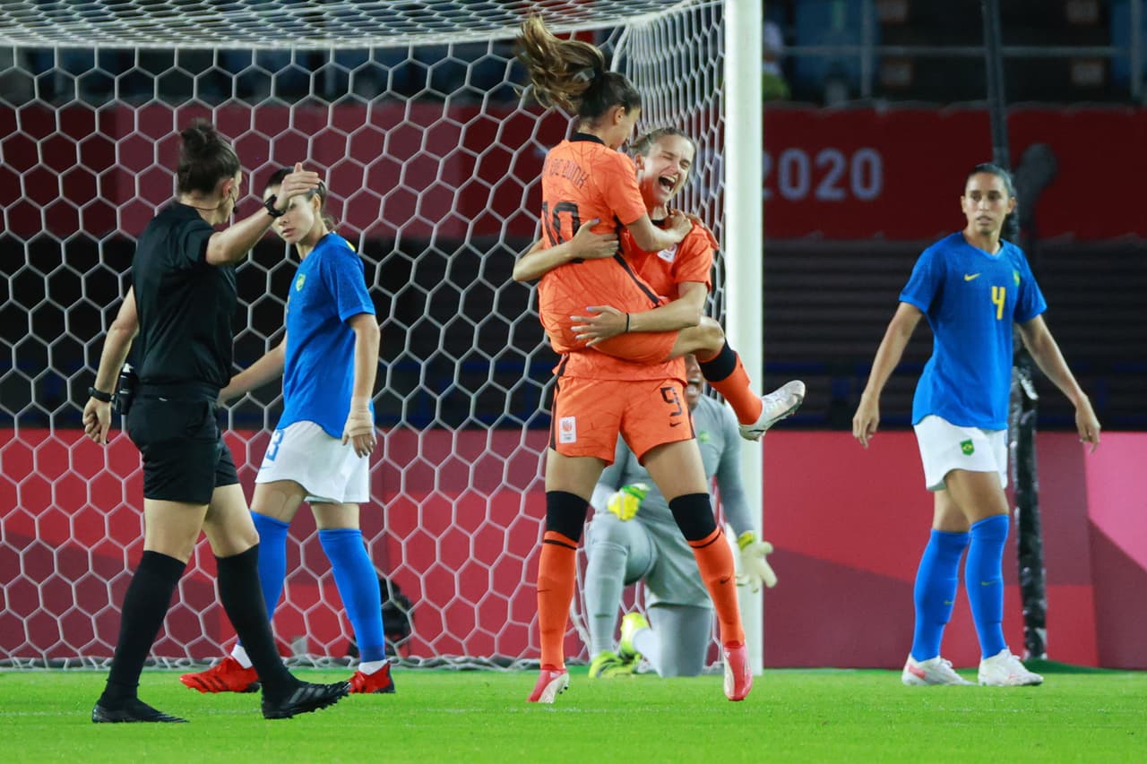 Holanda y Brasil dieron un espectacular partido que terminó 3-3.
<br>